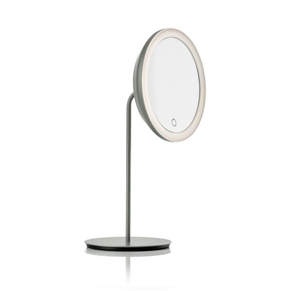 Specchio cosmetico grigio Eve, ø 18 cm - Zone