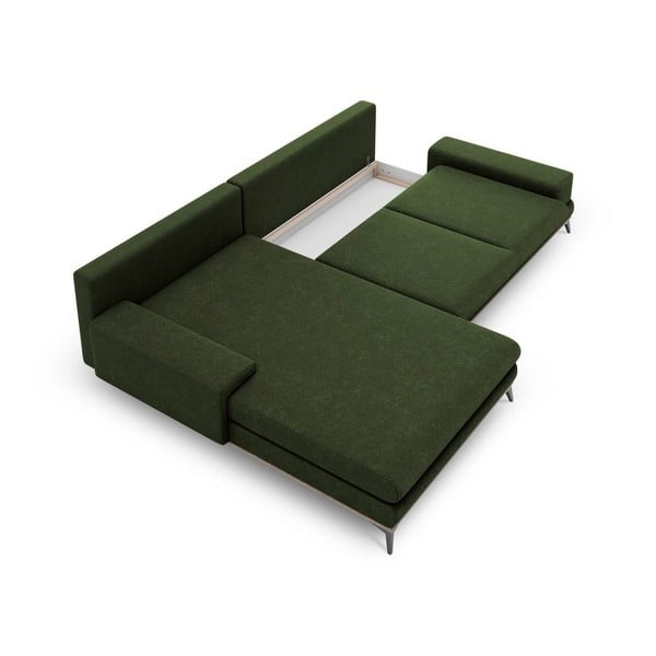 Angolo del divano letto verde chiaro, angolo sinistro Planet - Windsor & Co Sofas-image-3