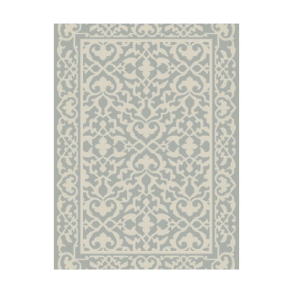Tappeto grigio altamente resistente per esterni Webtappeti Boho, 194 x 290 cm - Floorita