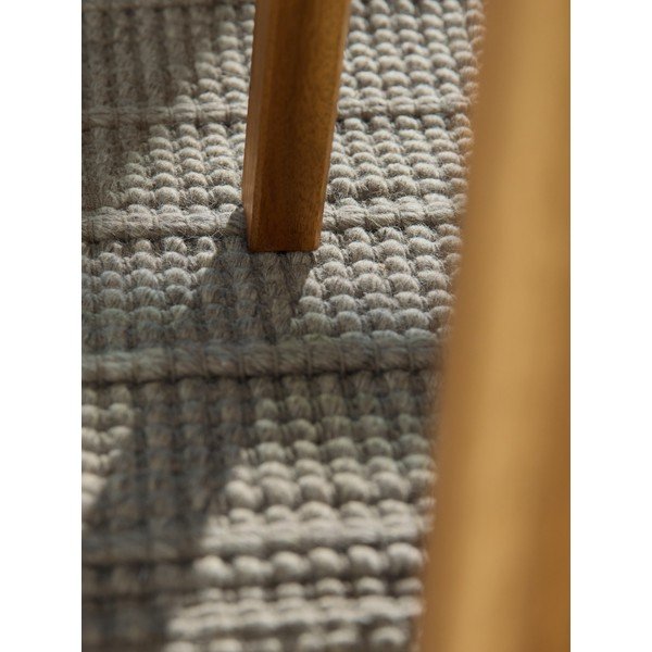 Tappeto grigio in lana tessuto a mano 80x150 cm Camden Parker – Ted Baker-image-4