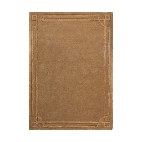 Tappeto color terracotta in lana tessuto a mano 120x170 cm Gatsby – Flair Rugs