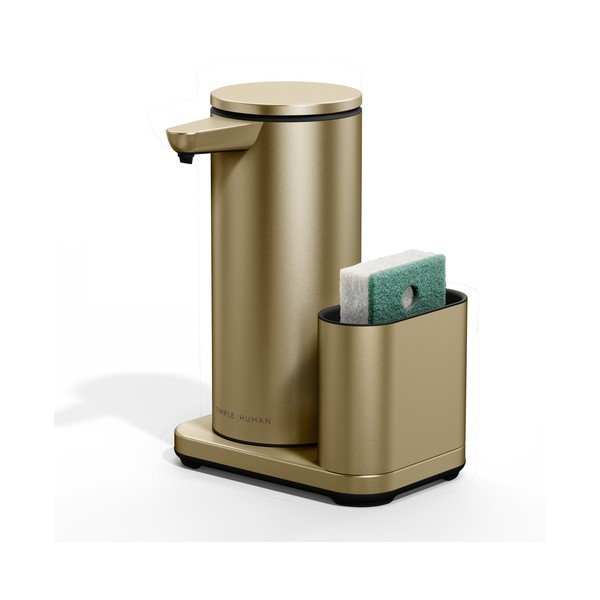 Supporto per detersivo automatico oro opaco in metallo – simplehuman-image-1