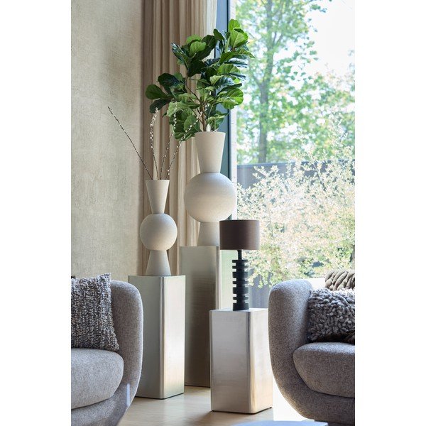 Tavolino in metallo 30,5x30,5 cm Alurio – Light & Living-image-1
