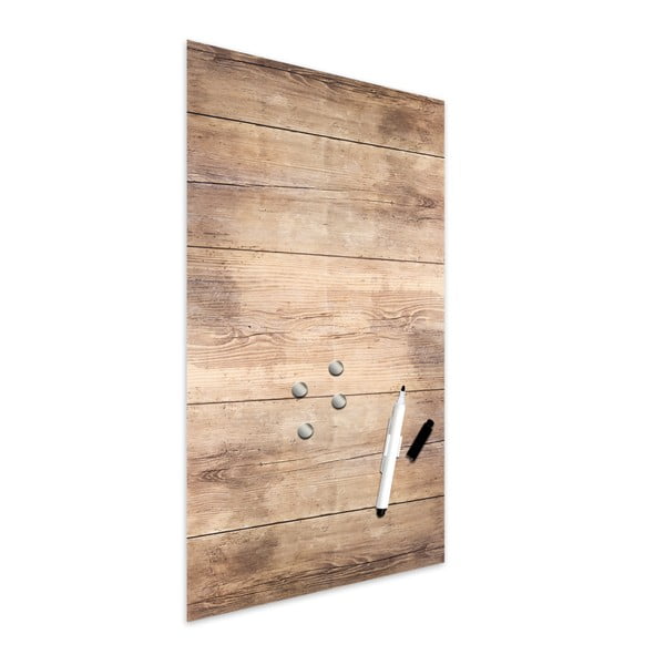 Lavagna magnetica Legno, 30 x 60 cm - Styler-image-2