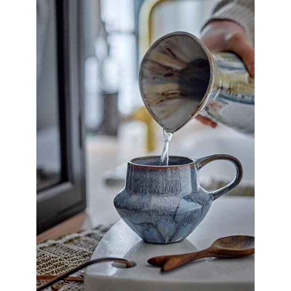 Brocca in gres Nettie – Bloomingville-image-3