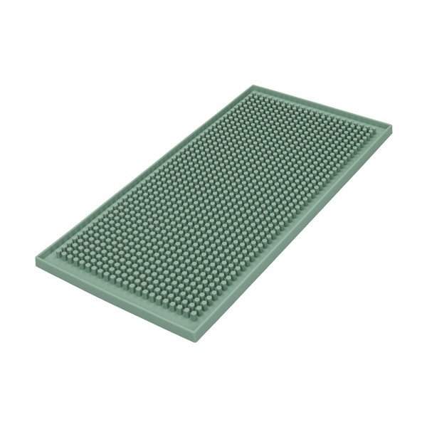 Tappetino scolapiatti color salvia in silicone 30x15 cm – Brandani