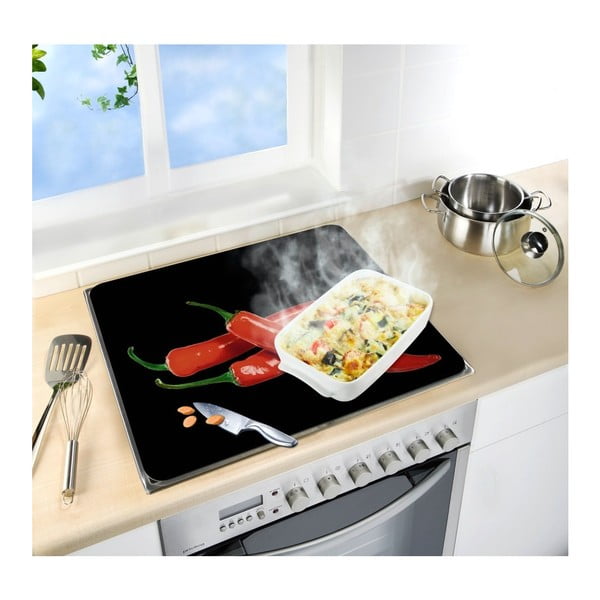 Copri fornelli Peperoni 50 x 56 cm Hot Peperoni - Wenko-image-3