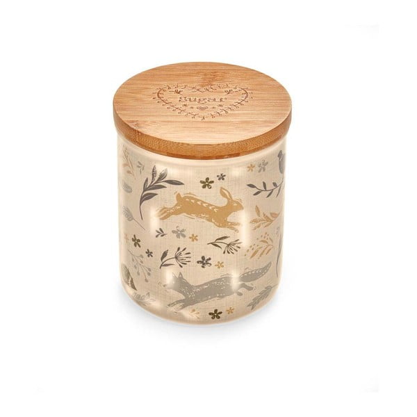 Zuccheriera in ceramica con coperchio in bambù Woodland - Cooksmart ®