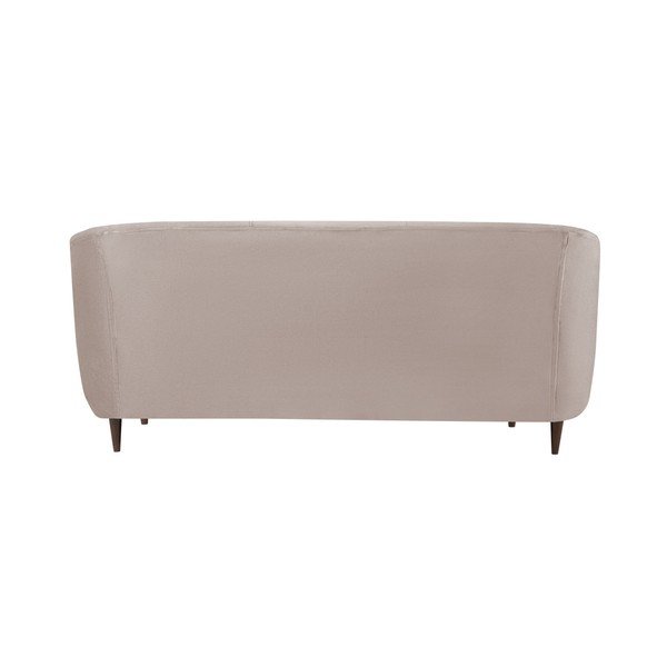 Béžová sametová pohovka Kooko Home Glam, 175 cm-image-1