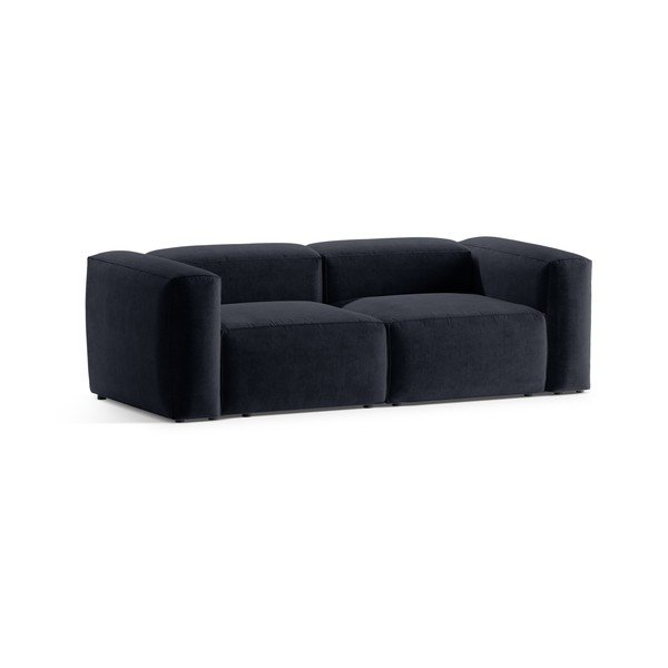 Divano blu scuro 224 cm Bergamo – Cosmopolitan Design-image-2