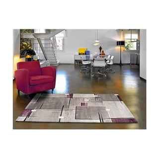 Tappeto grigio e viola , 200 x 290 cm Detroit - Universal