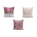 Set di 3 federe Pinkie Cassie, 45 x 45 cm - Minimalist Cushion Covers