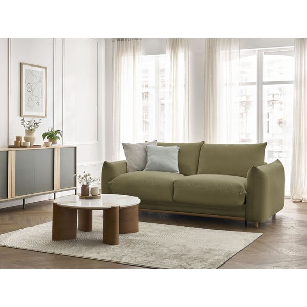 Divano verde allungabile 234 cm Ernest – Bobochic Paris-image-1