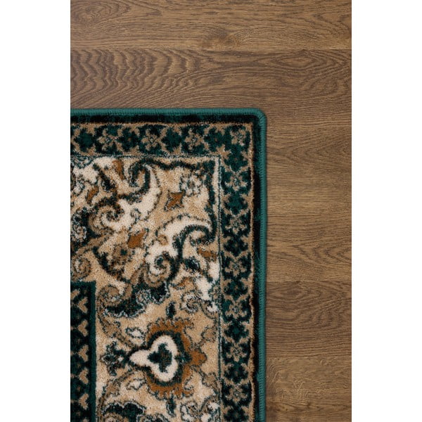 Tappeto in lana verde 160x240 cm Lauren - Agnella-image-3