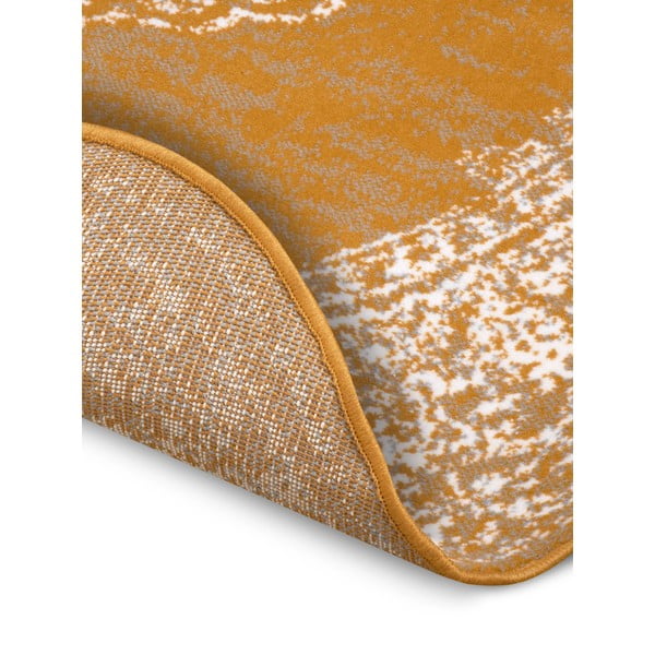 Tappeto rotondo giallo/arancio ø 160 cm Méridional - Hanse Home-image-3