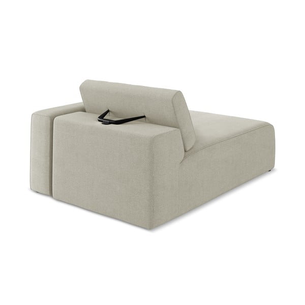 Parte divano componibile beige (con penisola a destra) Kalea – Makamii-image-4