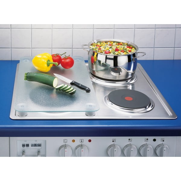 Set di 2 coperchi in vetro per stufa Trasparente Universal - Wenko-image-2