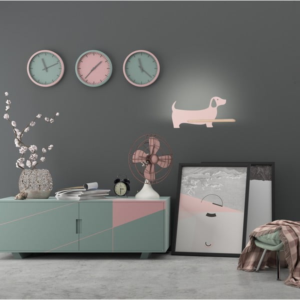 Apparecchio rosa per bambini Dog - Candellux Lighting-image-2
