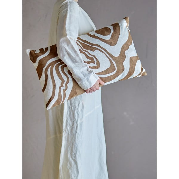 Cuscino decorativo in cotone 35x60 cm Aba – Bloomingville-image-3