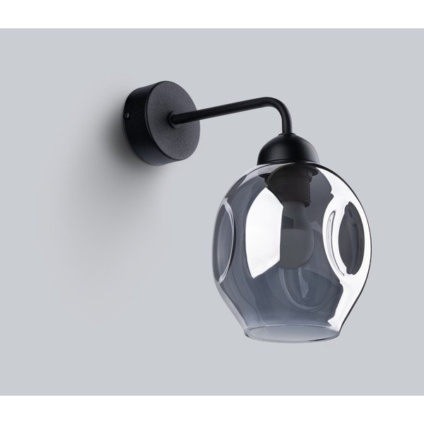 Lampada da parete nera ø 25 cm Garten – Sollux-image-3