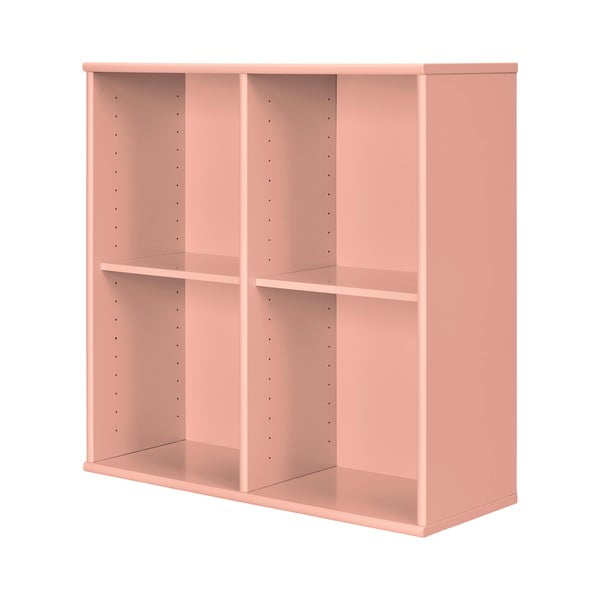 Libreria rosa da appendere 140x140x27 cm Mistral – Hammel Furniture-image-2
