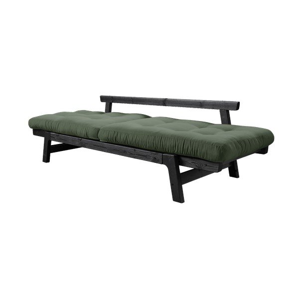Divano variabile nero/verde oliva Step - Karup Design-image-4