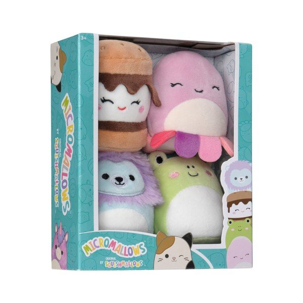 Set di peluche 4 pz Micromallows 4Pack – SQUISHMALLOWS
