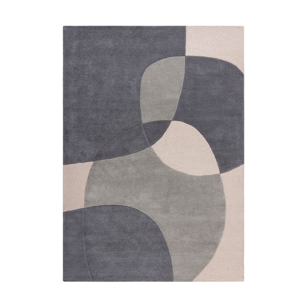 Tappeto in lana grigio 120x170 cm Glow - Flair Rugs