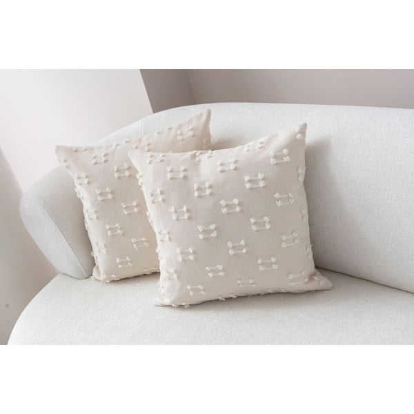 Federe decorative in set 2 pz 43x43 cm Tuffet – Mioli Decor-image-2