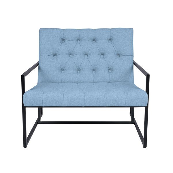 Poltrona azzurra Aster - Mazzini Sofas-image-3