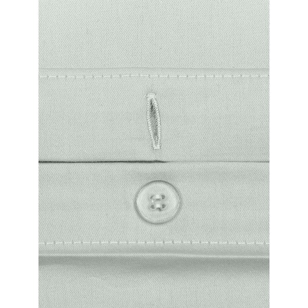 Biancheria da letto verde in cotone e bambù 200x135 cm Skye - Westwing Collection-image-4
