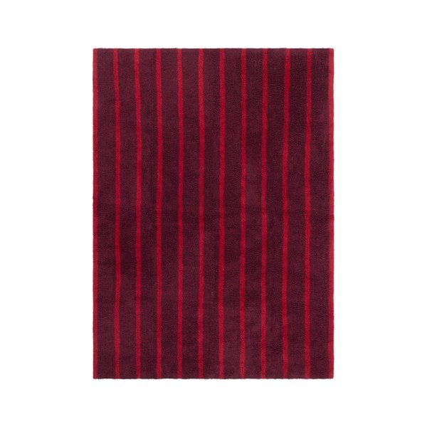 Tappeto rosso/burgundy in cotone 170x240 cm Mika – Jotex