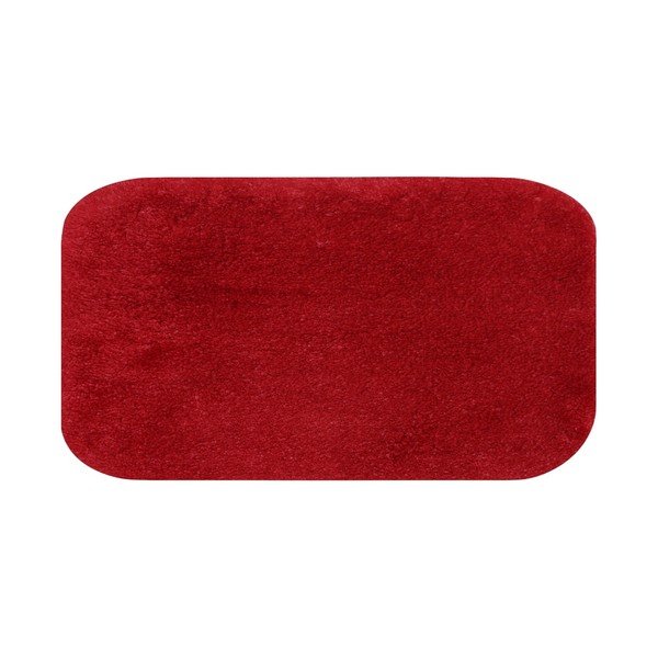 Tappeto da bagno rosso Confetti Miami, 80 x 140 cm - Foutastic