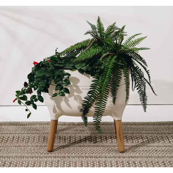 Vaso per coltivazione in plastica con sistema di auto-irrigazione Urbalive – Plastia-image-1