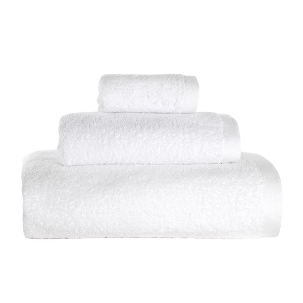Set di 3 asciugamani bianchi Artex Alfa - Boheme