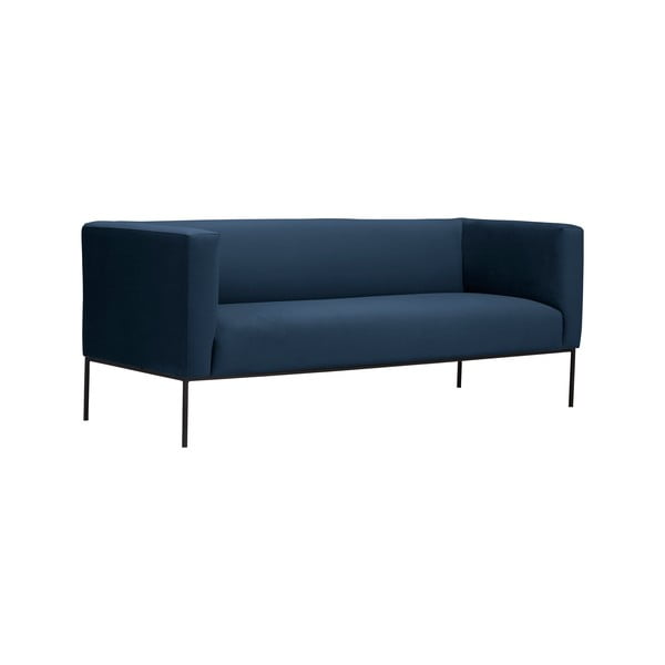Tmavě modrá trojmístná pohovka Windsor & Co Sofas Neptune-image-1