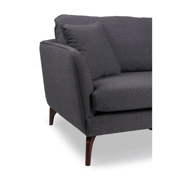 Divano grigio scuro , larghezza 220 cm Giza - Ndesign-image-3