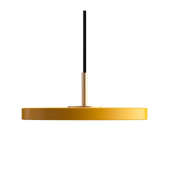 Lampada a sospensione LED gialla con paralume in metallo ø 15 cm Asteria Micro - UMAGE-image-3