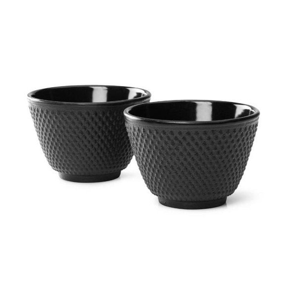Set di 2 tazze da tè in ghisa nera, ⌀ 7,8 cm Jang - Bredemeijer