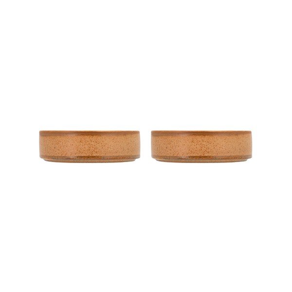 Set di 2 ciotole in porcellana arancione ø 15,5 cm Fjord - Villa Collection
