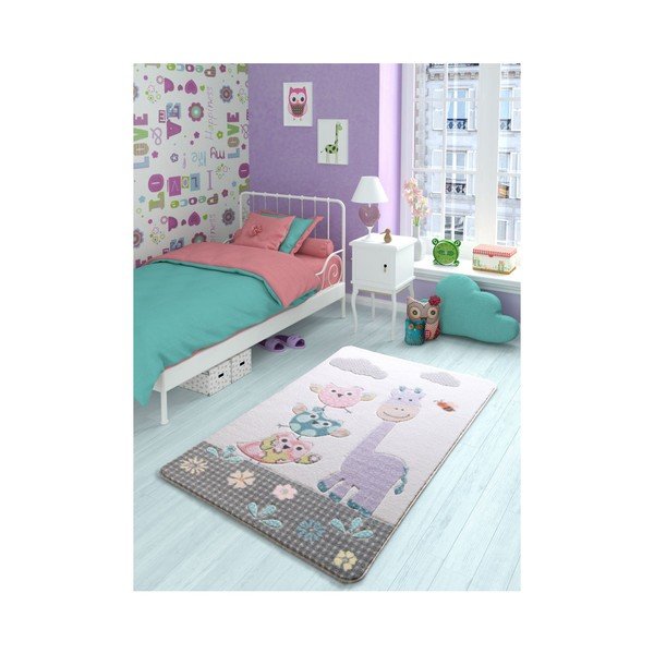 Tappeto per bambini Gufi, 133 x 190 cm - Confetti-image-1