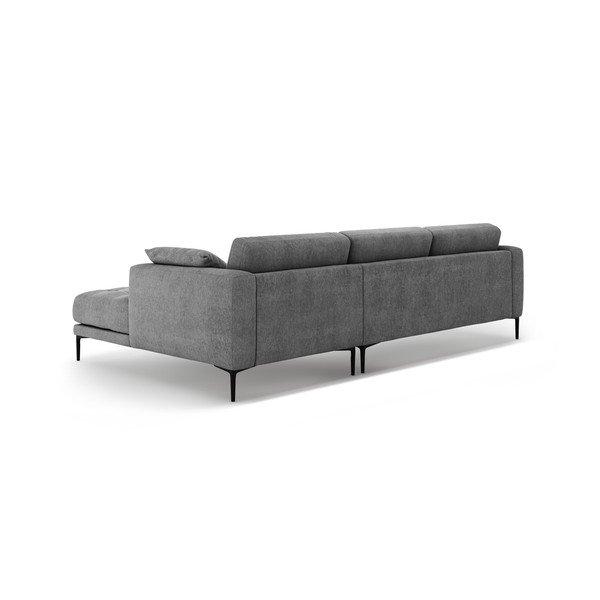 Divano angolare grigio (con penisola a destra/con chaise lounge) Bemy – Micadoni -image-2