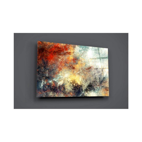 Pittura su vetro Bulano, 72 x 46 cm - Insigne