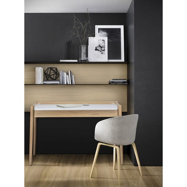 Scrivania e due cassetti Feldbach - Woodman-image-1