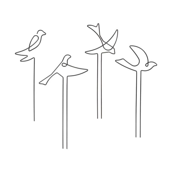 Supporto metallico per rostiln 4 pz. Bird - Esschert Design