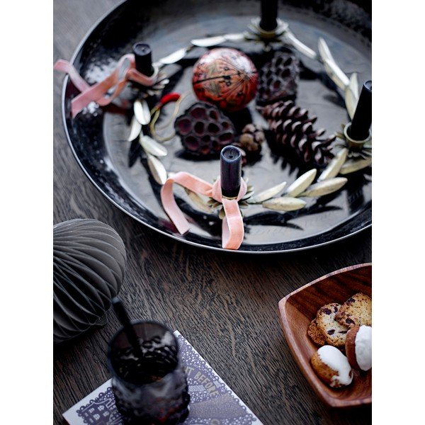 Kovový svícen s vánočním motivem Leonetta – Bloomingville-image-1