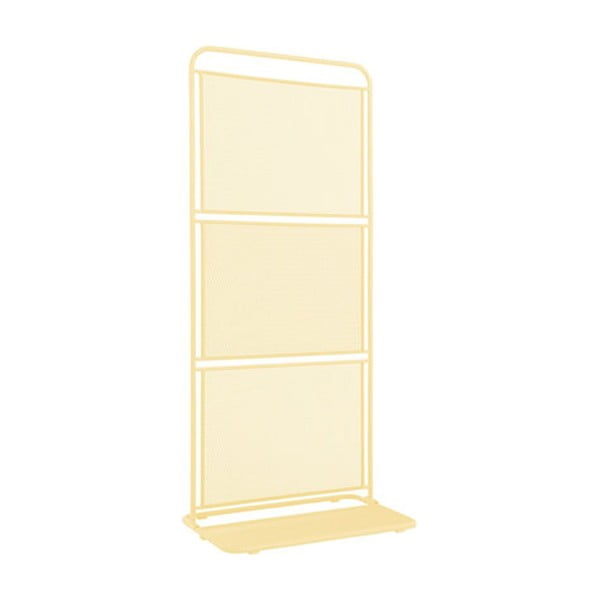 Paravento da balcone in metallo giallo, 180 x 80 cm MWH - Garden Pleasure