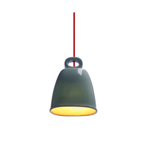 Lampadario per bambini blu con paralume in ceramica Sewilla – Candellux Lighting-image-2