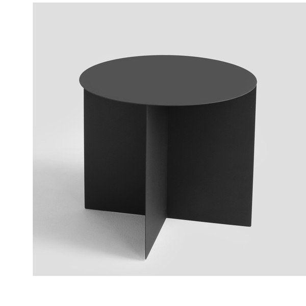 Tavolino nero Custom Form Oli, ⌀ 50 cm - CustomForm-image-2