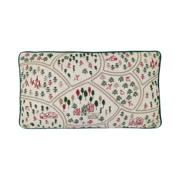 Cuscino decorativo in misto lino 30x50 cm Ski Village – Catherine Lansfield